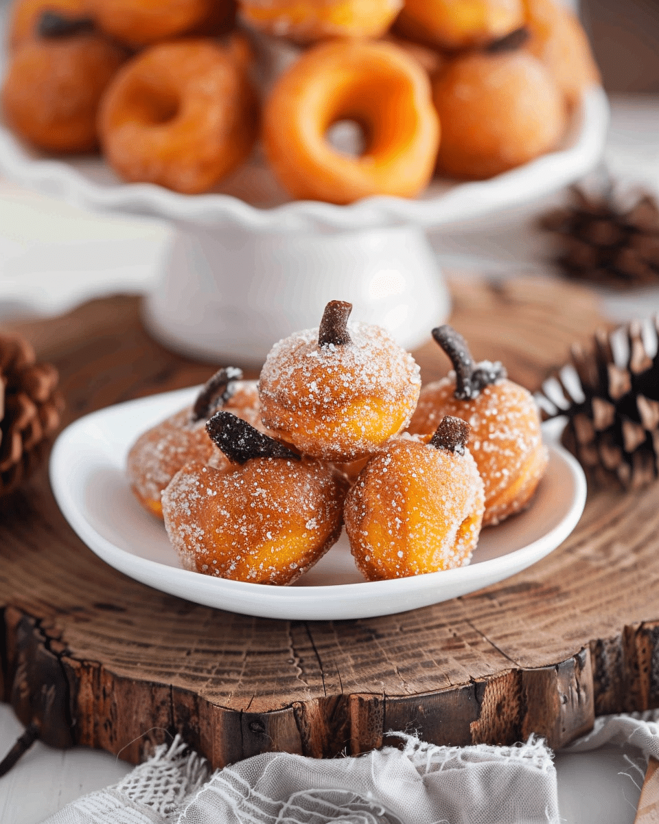 Acorn Donut Holes