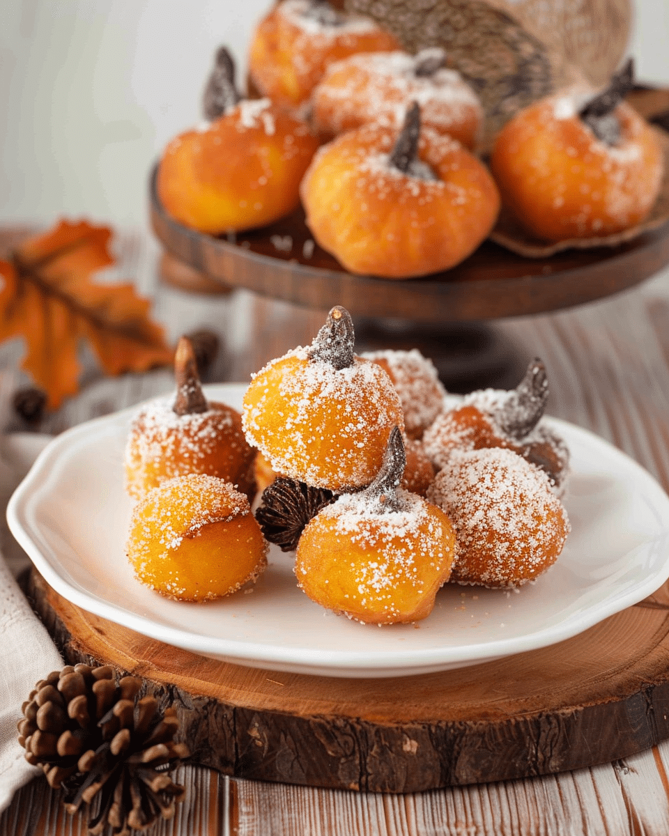 Acorn Donut Holes