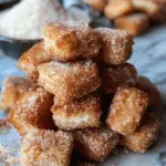Amazing Cinnamon Sugar Churro Bites (Baked Not Fried!)