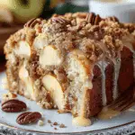 Apple Pecan Crumb Cake
