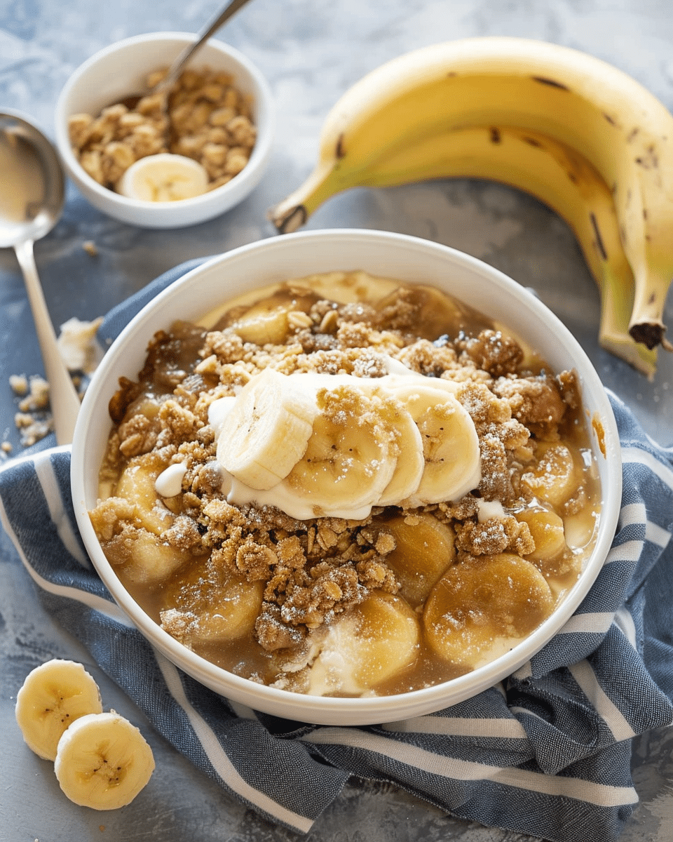 Banana Crumble