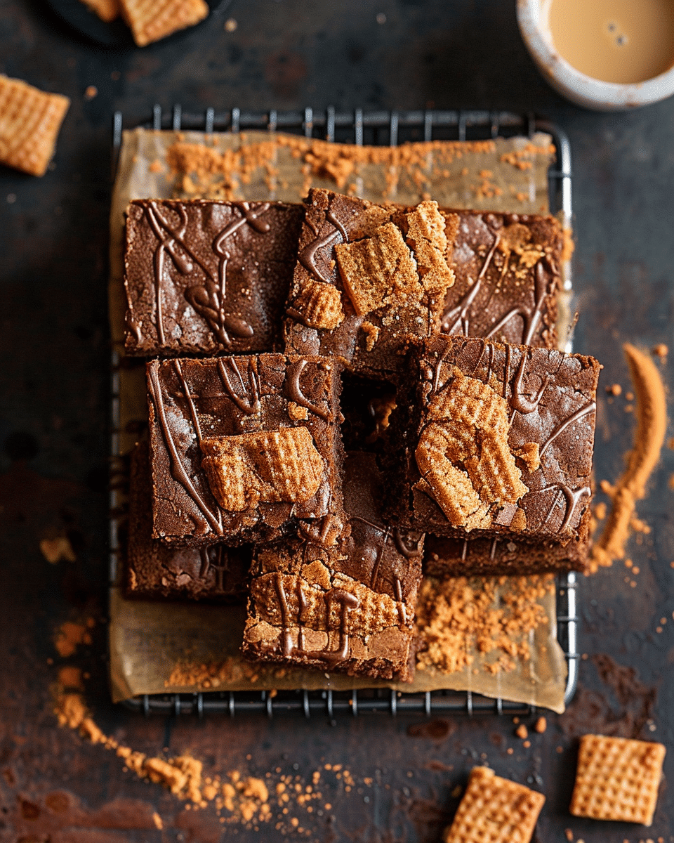 Biscoff Brownies