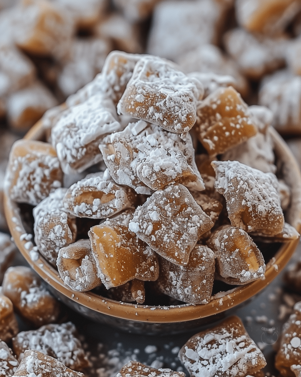 Caramel Apple Puppy Chow – Sweet, Crunchy & Irresistible