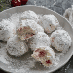 Cherry Snowball Cookies