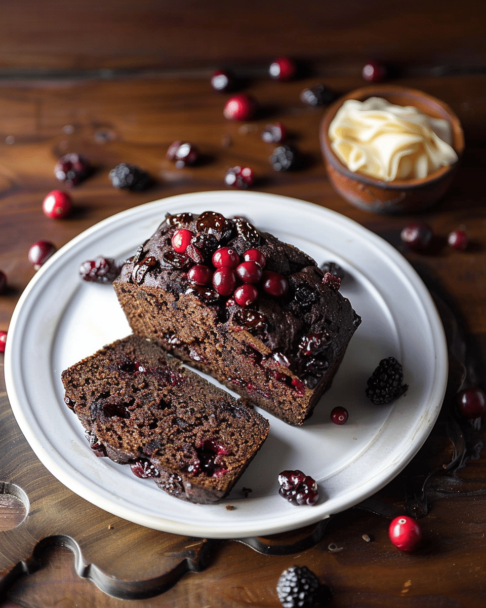 Chocolate Cranberry Bread