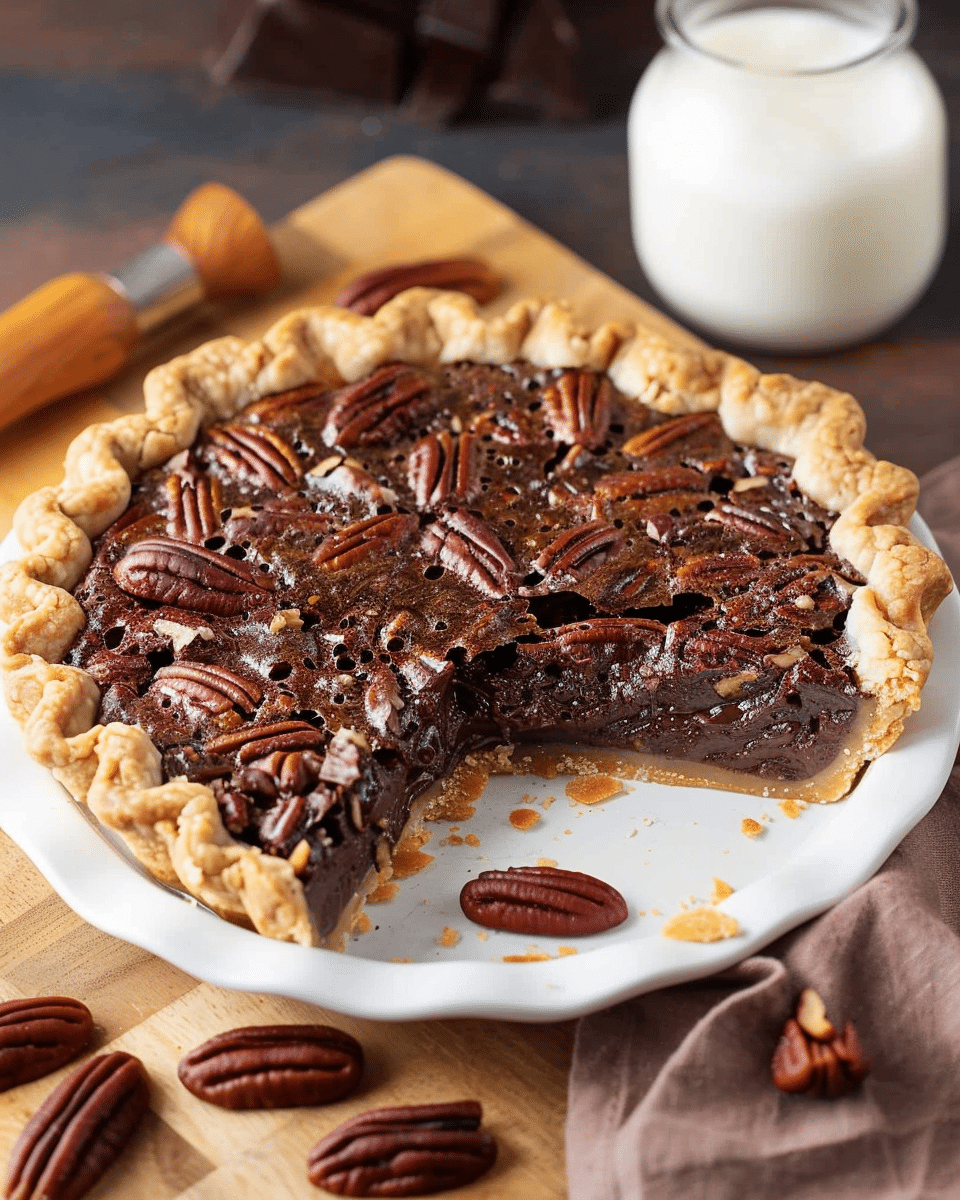 Chocolate Pecan Pie Recipe