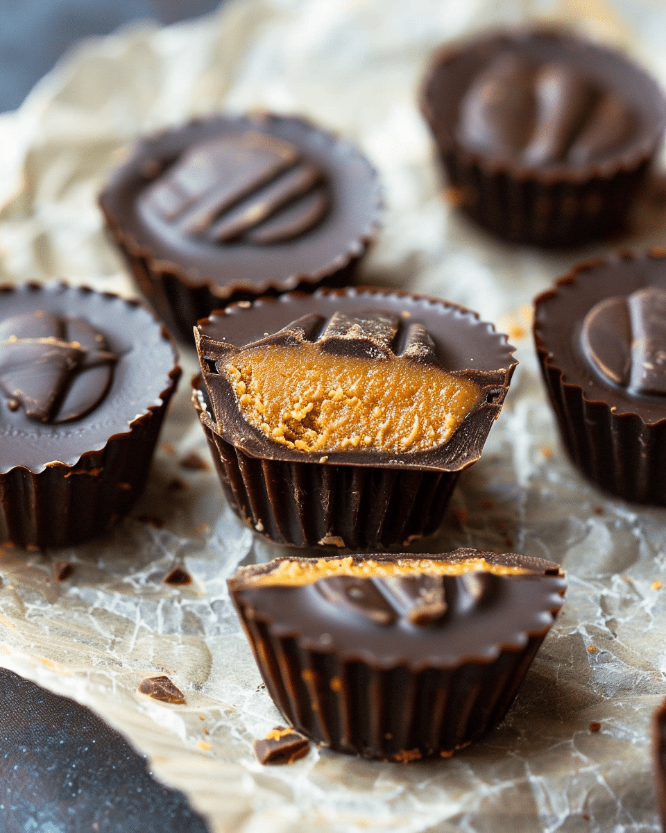 Chocolate Pumpkin Butter Cups