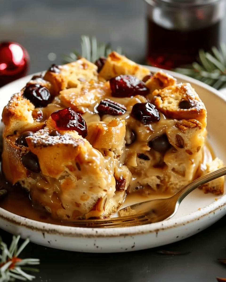 Holiday Bread Pudding Recipe
