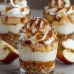 Cinnamon Apple Yogurt Swirl Cups