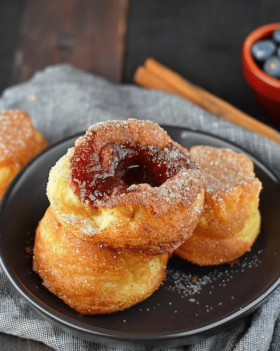 Cinnamon Sugar Popovers