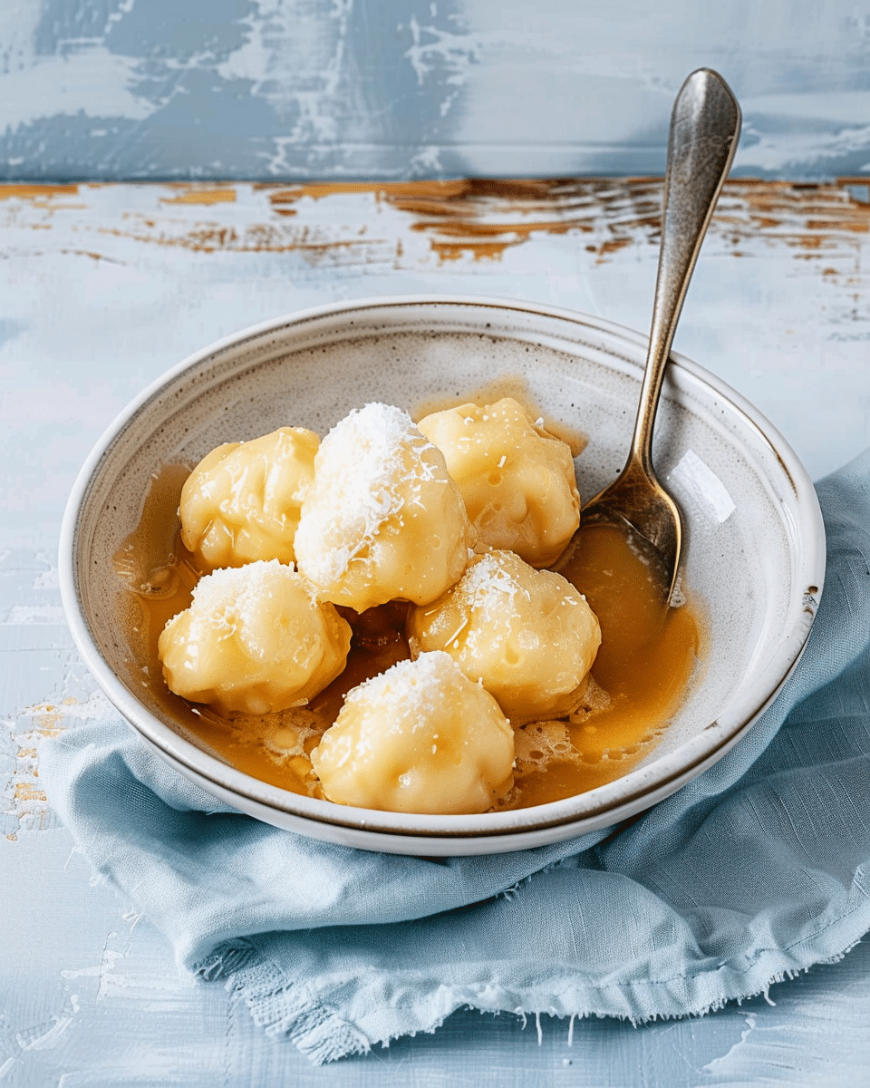 Condensed Milk Dumplings