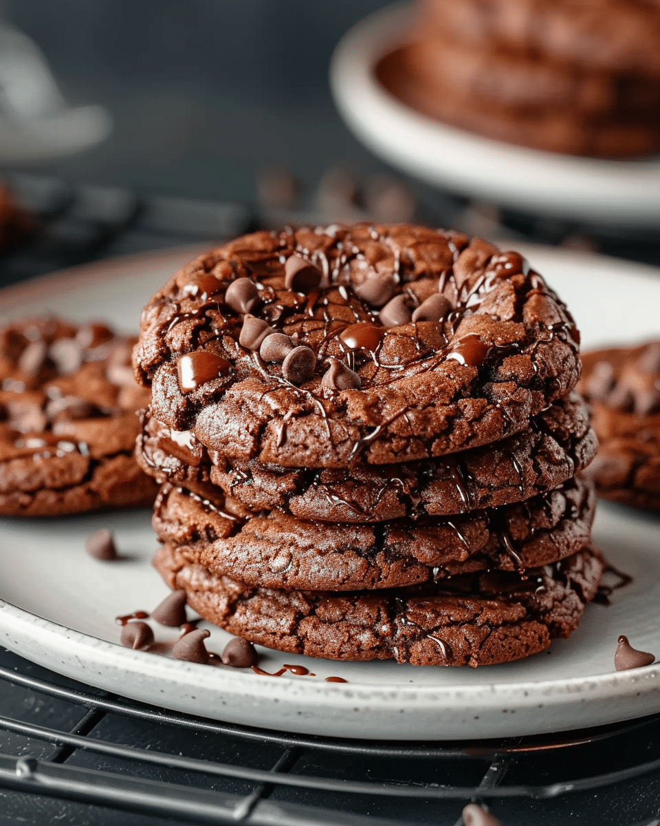 Cosmic Brownie Cookies