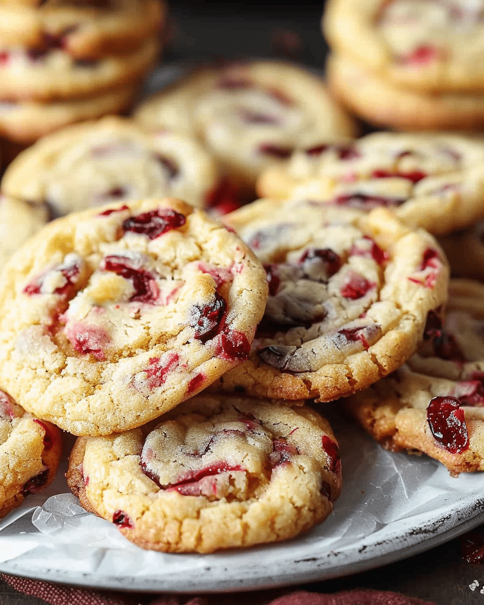 Orange Cranberry Cookies