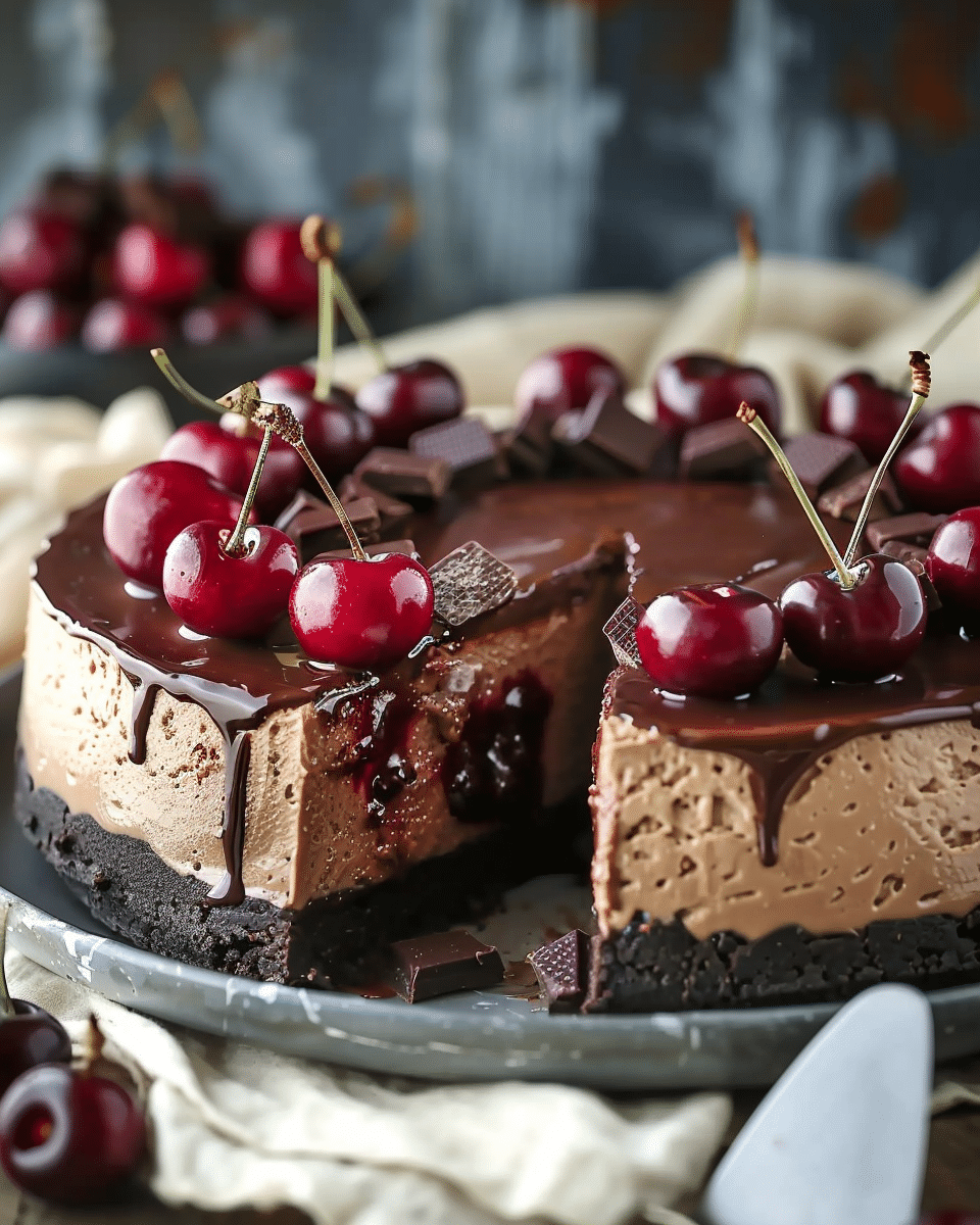 Decadent Chocolate Cherry Cheesecake That Wow Your Guests