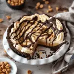 Decadent Chocolate Peanut Butter Swirl Pie