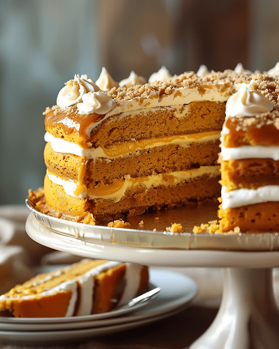 Decadent Pumpkin Torte with Creamy Filling You’ll Love