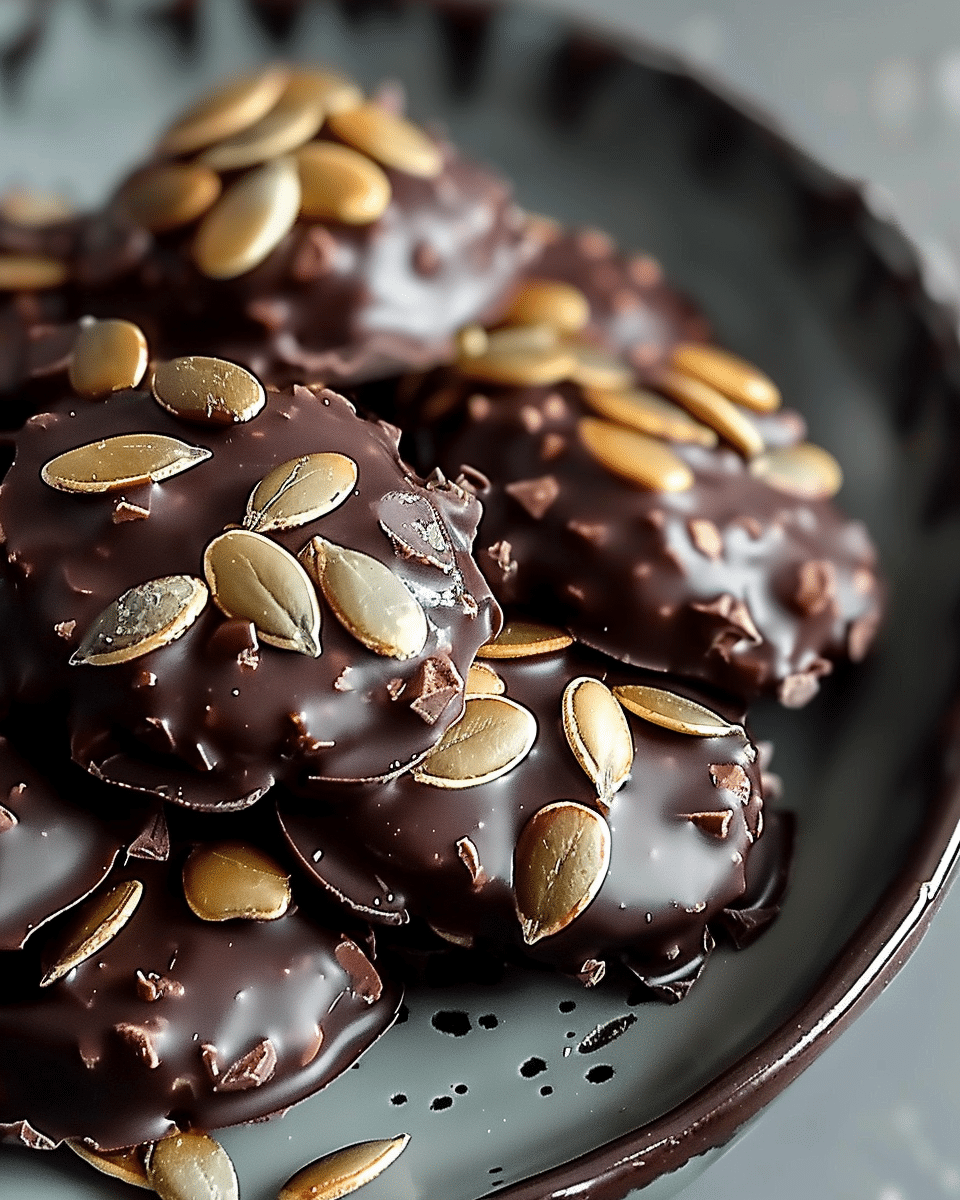 Deliciously Easy Chocolate Covered Pumpkin Seeds