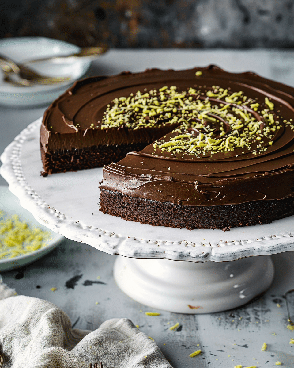 Dubai Chocolate Cake