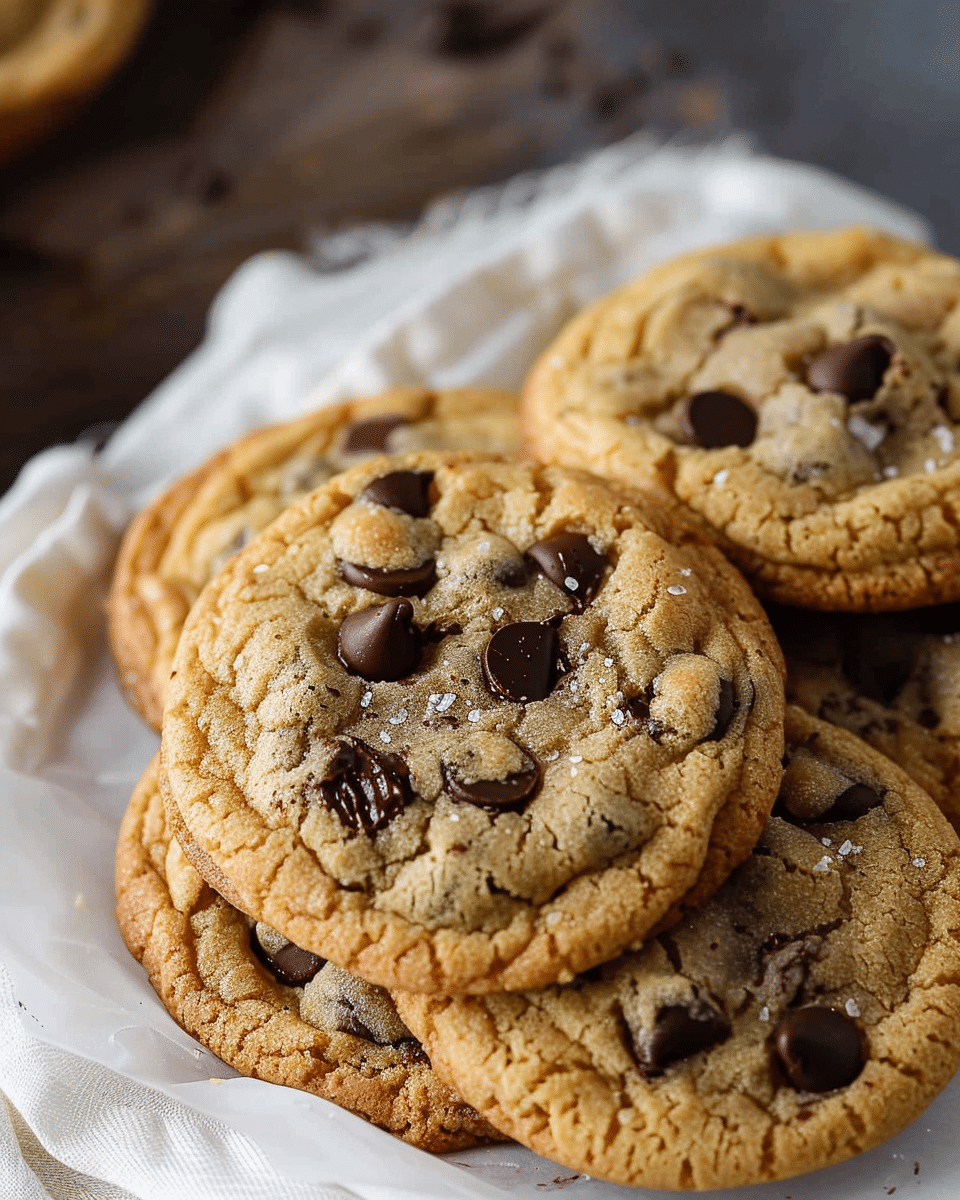 Eggless Chocolate Chip Cookies