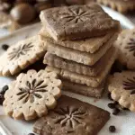 Espresso Shortbread Cookies