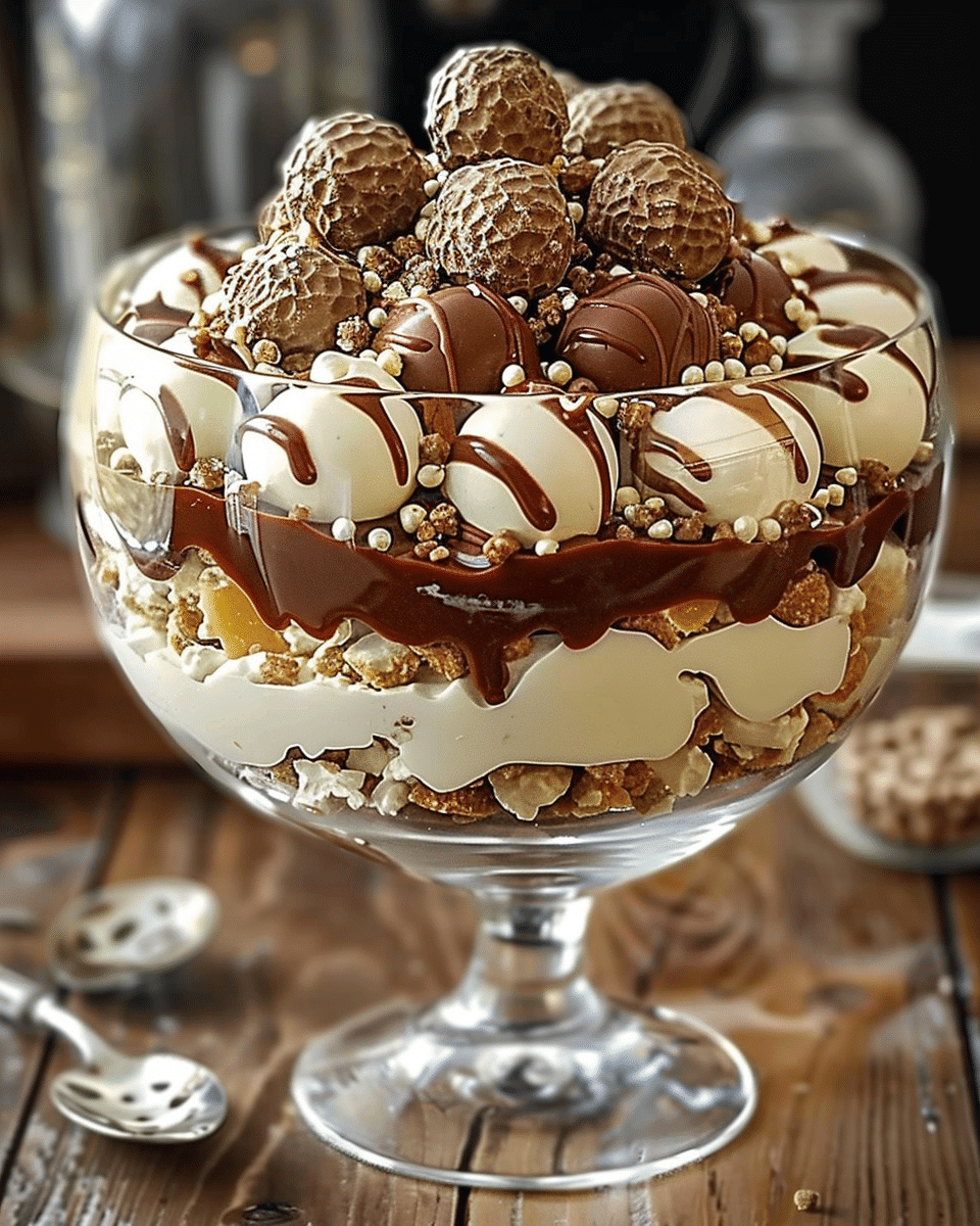 Ferrero Rocher Trifle Delight: A Decadent Dessert Recipe You Must Try