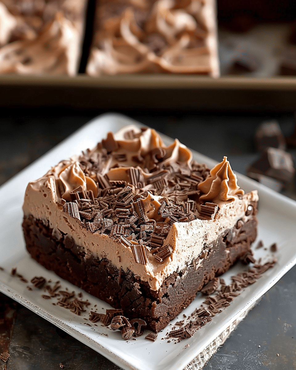 French Silk Brownies Recipe