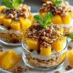 Frozen Mango Yogurt Cereal Rounds