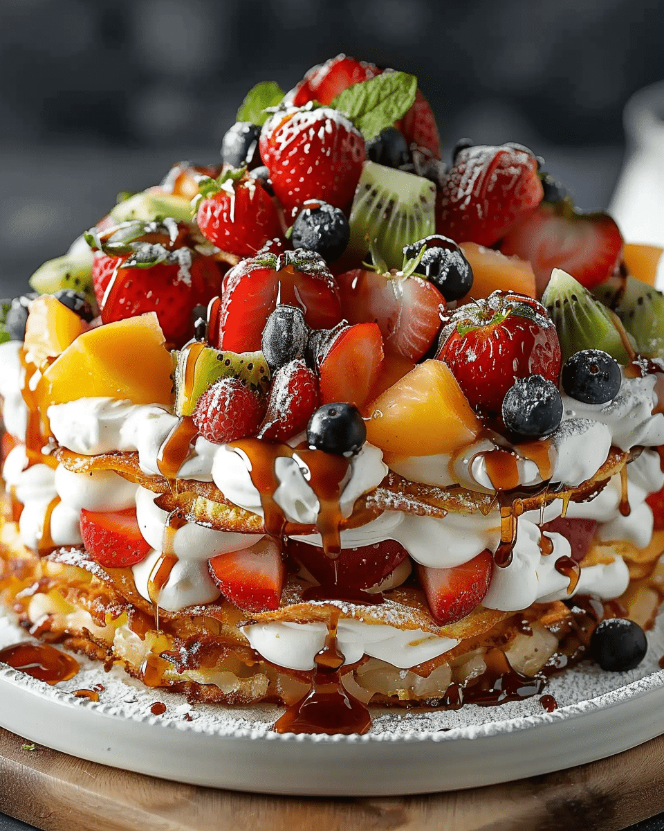 Fruit Pizza Nachos Supreme