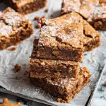 Gingerbread Blondies