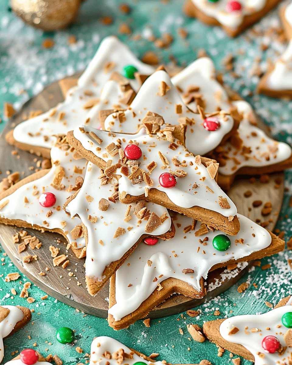 Gingerbread Cookie Bark