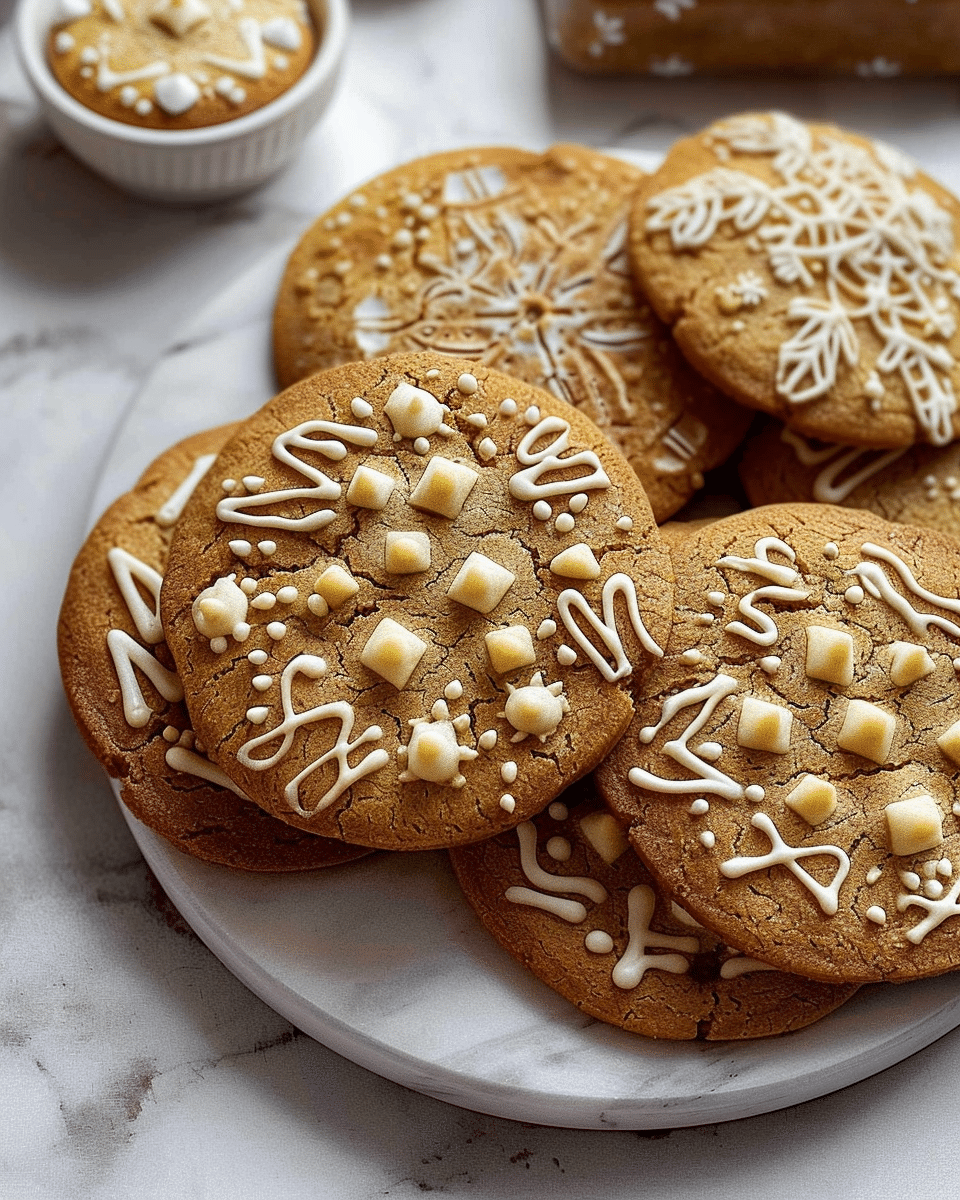 Gingerbread Cookie Butter Cookies