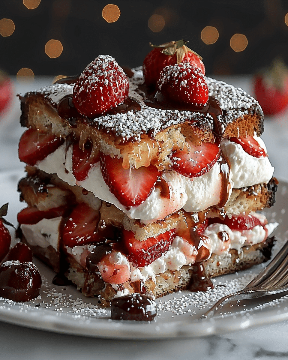 Grilled Neapolitan Cake Sandwich Melt