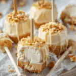 Hogwarts Butterbeer Cheesecake Pops