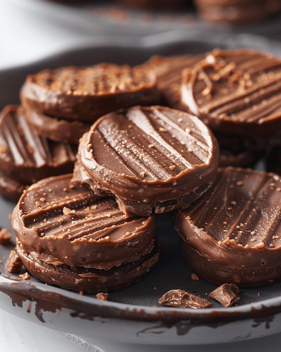 Homemade Fudge Rounds