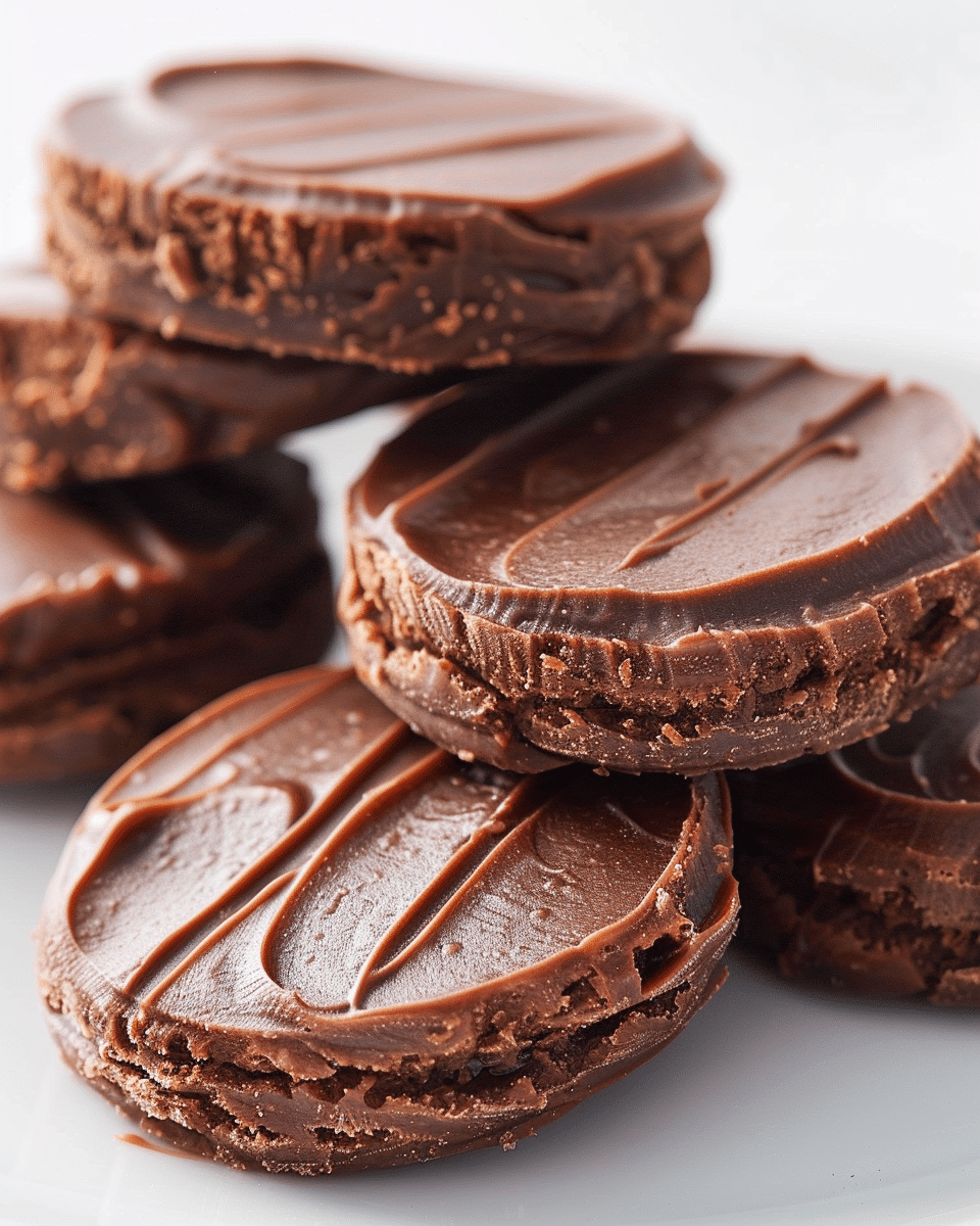 Homemade Fudge Rounds