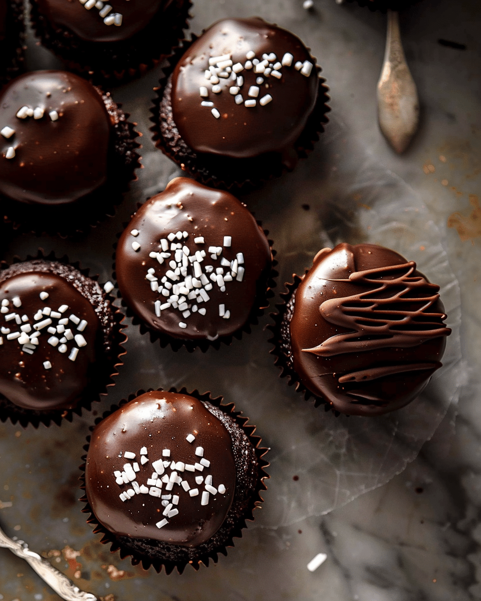 Homemade Hostess Cupcakes