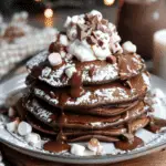 Hot Chocolate Pancakes