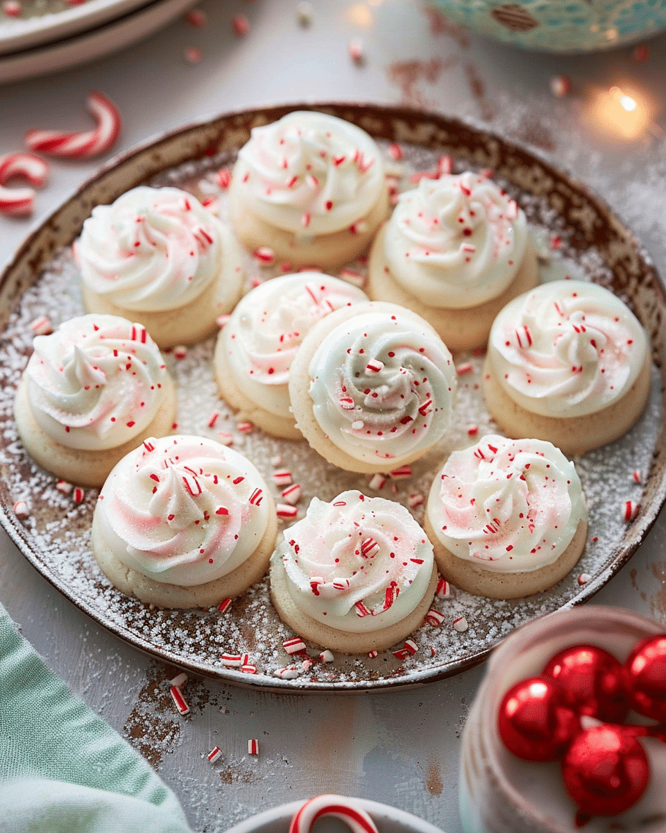 Irresistibly Soft Peppermint Meltaways
