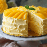 Mango Cream Chiffon Cake