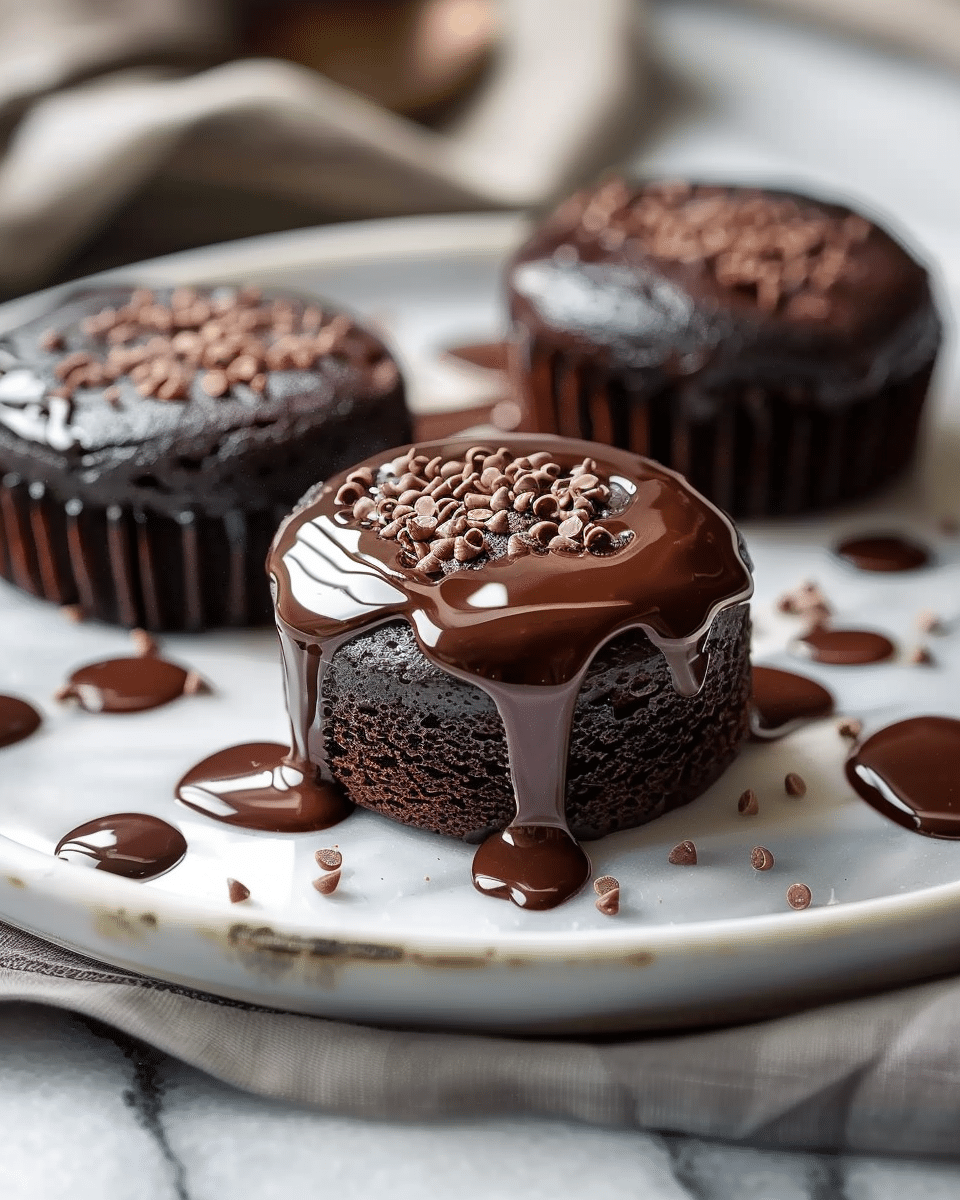 Mini Chocolate Cakes
