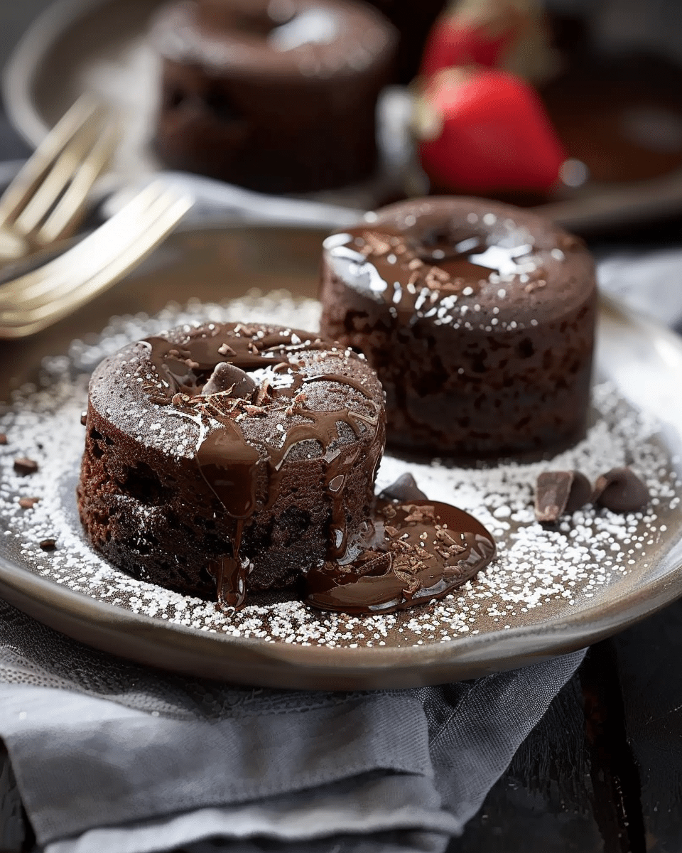 Mini Chocolate Cakes