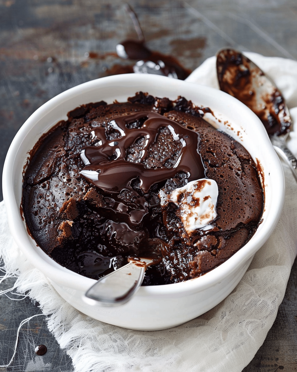 Mocha Self-Saucing Pudding