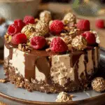 No-Bake Ferrero Rocher Cheesecake