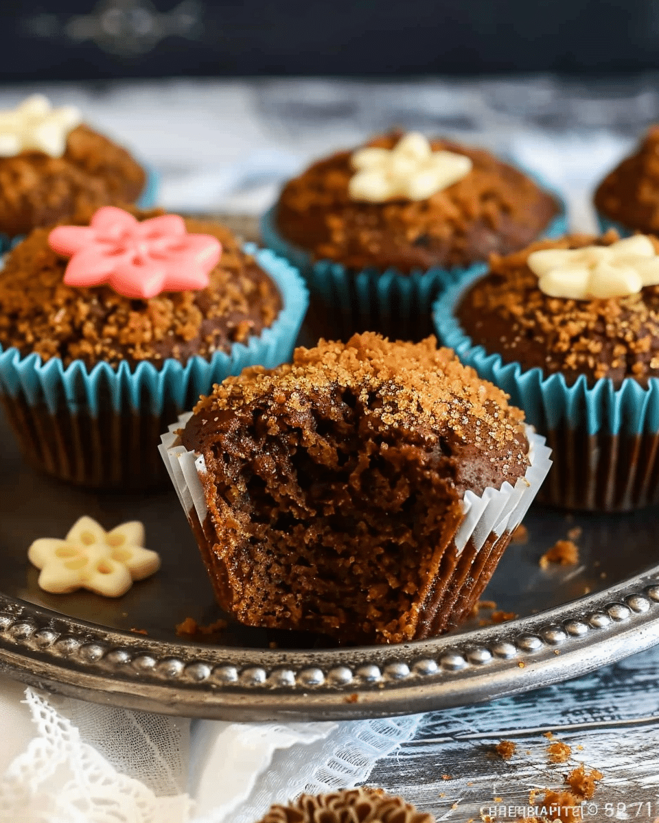 Old Fashioned Gingerbread Muffins