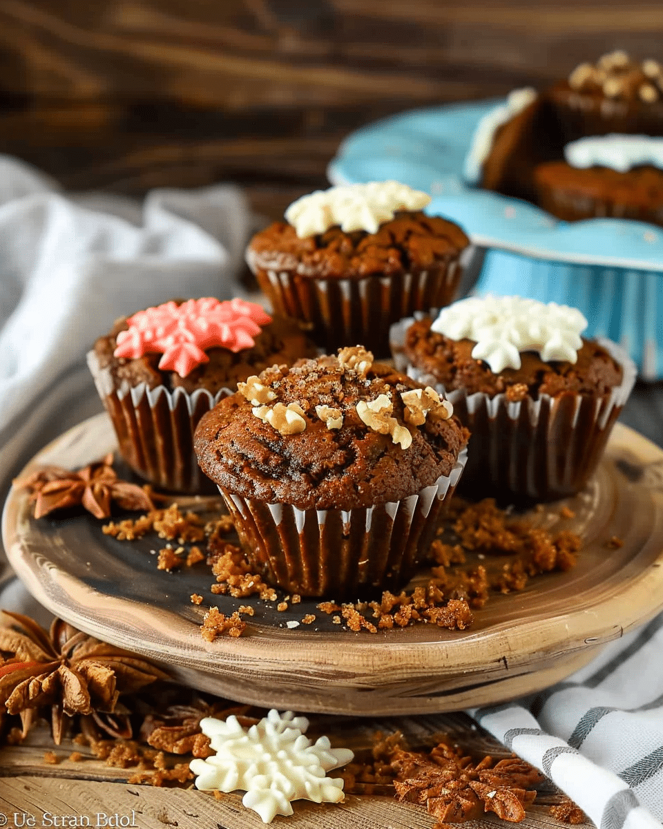 Old Fashioned Gingerbread Muffins