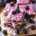 Paleo Blackberry Pop Tart Bars