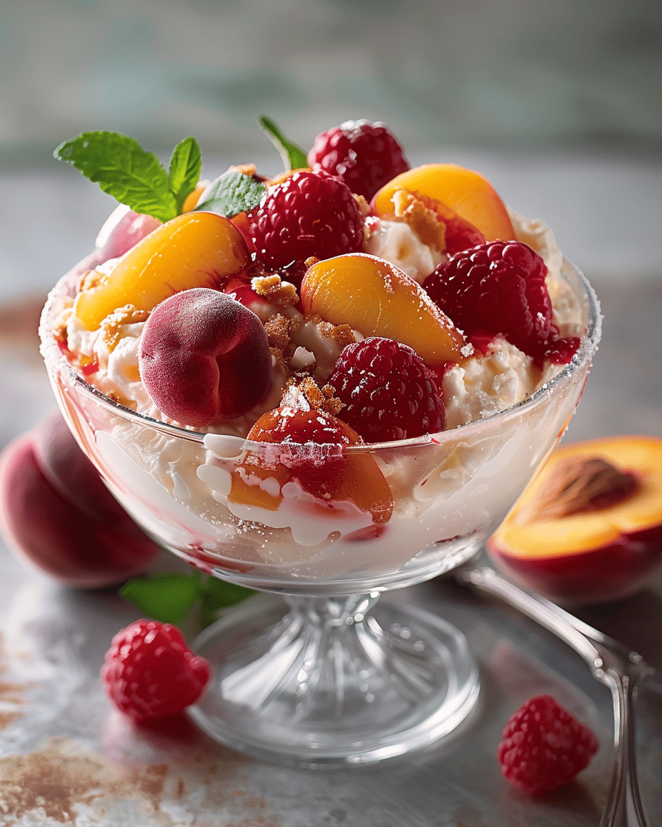 Peach Melba