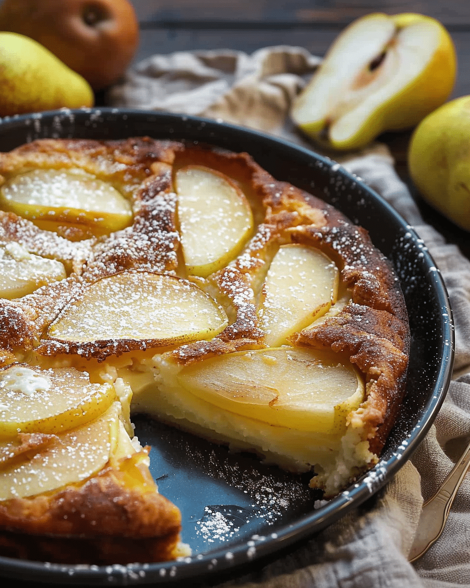 Pear Clafoutis