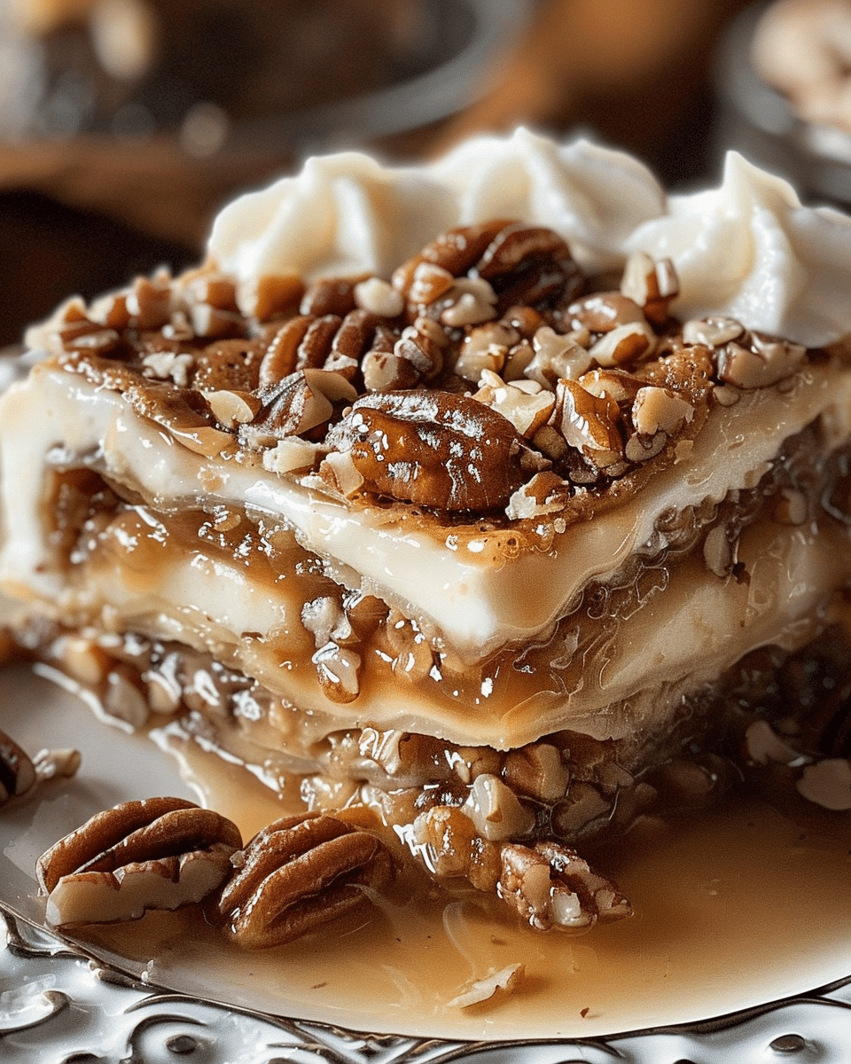 Pecan Pie Lasagna Recipe