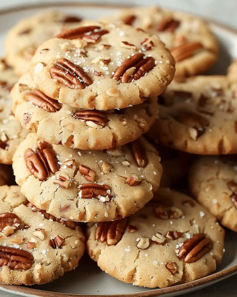 Pecan Shortbread Cookie Recipe